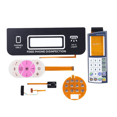 Dobra cena. Zastosowane PET membrany przełącznik fasady błyszczące dla przemysłu, motoryzacji, medycyny w Internecie