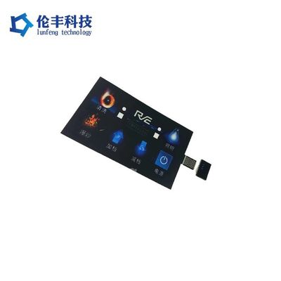 Dobra cena. Niestandardowa klawiatura membranowa PET LED z czerwonym kolorem LED i długotrwałą wydajnością w Internecie