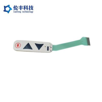 Dobra cena. Wielokrotne kształty przycisków membranowy przełącznik wbudowany w metalowy przycisk klawiatury zapewniający przyjazne rozwiązania interfejsu w Internecie