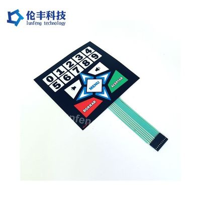 Dobra cena. Siła uruchomienia 160180g Klawiatura z płaską błoną obsługująca zakres temperatury 20C 80C Idealny do panelów kontrolnych przemysłowych w Internecie