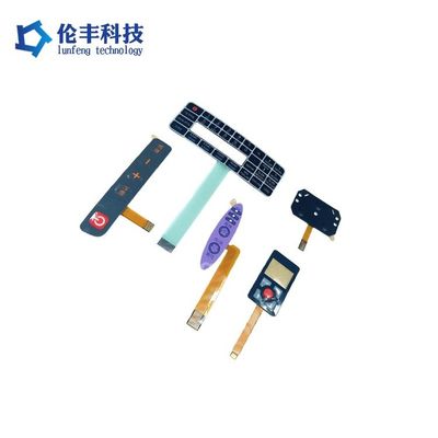 Dobra cena. Płaskie przyciski PET przełącznik membranowy z 3M9080 klejem i technologią LED/EL w Internecie