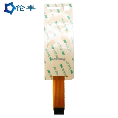 Dobra cena. Niestandardowy 105*25mm elastyczny przełącznik membranowy z 3M467MP Backadhesive w Internecie