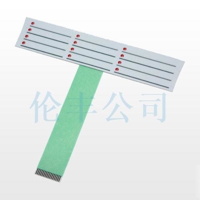 Dobra cena. PC Adhesive Contact Resistance 100Ω Backlight Keypad Membrane Switch Moc operacyjna 50g Do 500g w Internecie