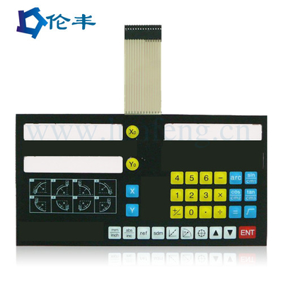 Dobra cena. 105*25mm 3V Driver Metal Dome FPC Membrane Switch Overlay dla sprzętu przemysłowego w Internecie