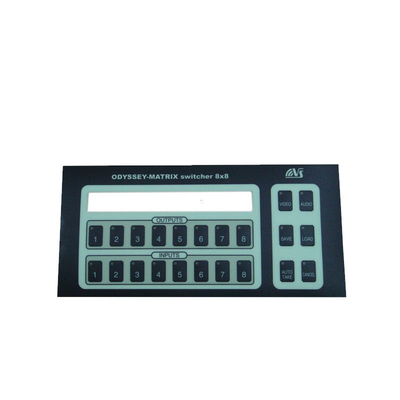 Zindywidualizowana klawiatura membranowa LED z typem klucza PVC i kolorem zielonej LED