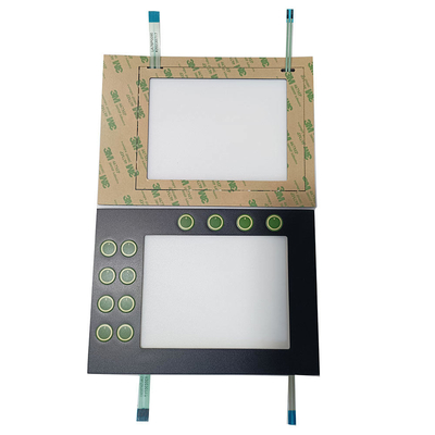 Rodzaj klucza klawiatura membranowa 1mm/1.5mm Pitch Zindywidualizowany z zielonym kolorem LED