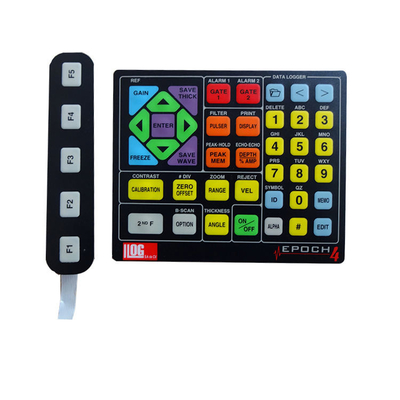 Dobra cena. Matte Automotive Membrane Switch Overlay z Matte Finish i Silk Screen Printing Technology w Internecie