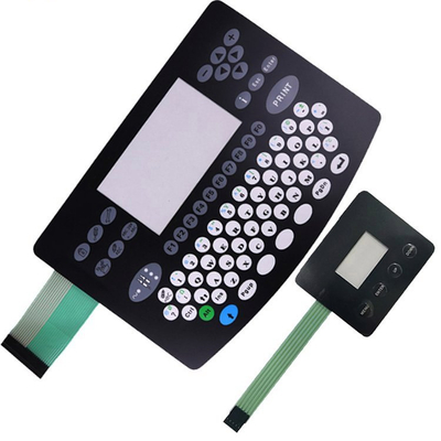 Niestandardowe przemysłowe PC/ABS Membrane Switch Overlay dla niestandardowej konstrukcji
