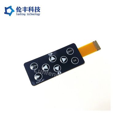 Dobra cena. Metal Dome FPC Membrane Switch z ZIF Connector Silicone Overlay Material oferujący wydajność elektryczną i trwałość w Internecie