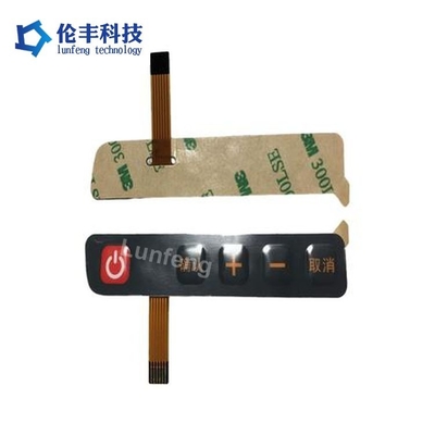 105*25mm FPC Membrane Switch Overlay Idealne rozwiązanie do przełączania dla wydajności