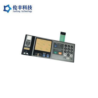 Dobra cena. Orange Led Color Flat Membrane Switch Zakres temperatury operacyjnej od minus 40 do 70 stopni Celsjusza Overlay Pc 0,175mm Trwały w Internecie