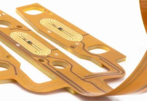 Dobra cena. 0.05mm Minimum Trace Width FPC Flexible Circuit Board with Yellow PI Film Solder Mask and Gold Plating for Compact Electronics w Internecie