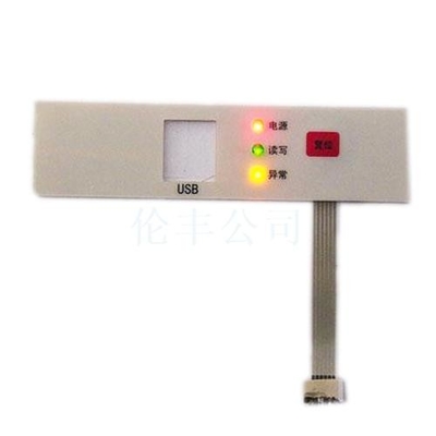 Otworowa klawiatura membranowa LED