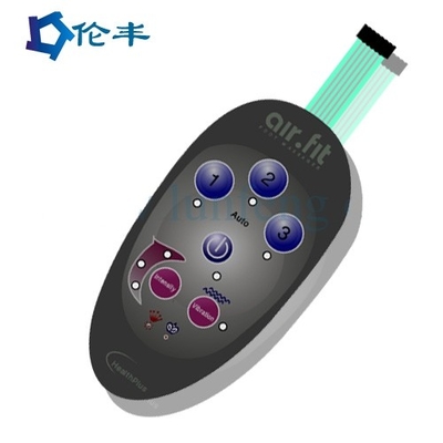 Klawiatura membranowa LED w kolorze RAL 3M467 Samoprzylepna nakładka przełącznika membranowego PET Lexan